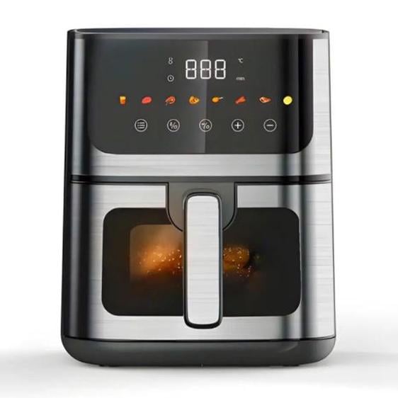 Аерогриль електричний Rainberg RB-2268 8 л 4200 Вт (RB-2268) Аерогриль електричний Rainberg RB-2268 8 л 4200 Вт (RB-2268)