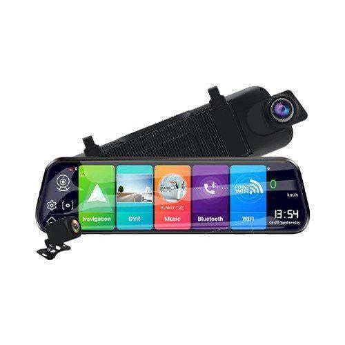 Зеркало видеорегистратор 10" с камерой заднего вида GPS/4G/Wi-Fi/Bluetooth/ADAS/Android 8.1 (34630254)