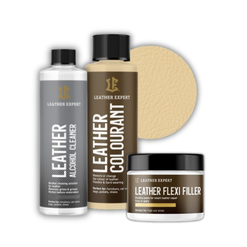 Набор для легкой реставрации кожаного салона Leather Expert 106 Golden Cream