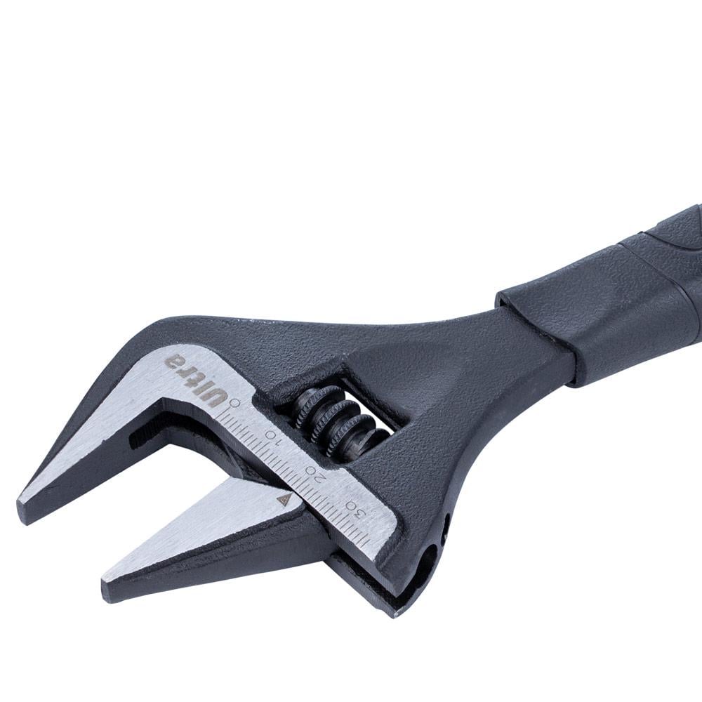 Ключ розвідний з тонкими губами Ultra CrV 215 мм 0-39 мм (4100122) - фото 3