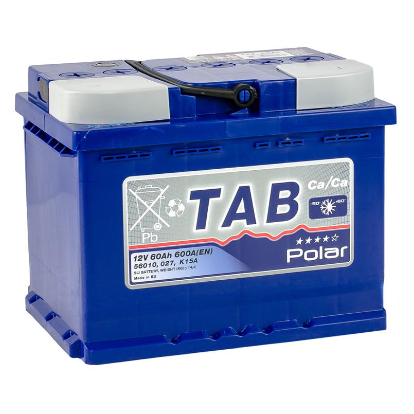 Аккумулятор Tab Polar Blue 0 Euro 60 Ah/12 V - фото 3