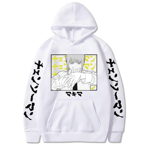 Худи для мальчика аниме 160 см Белый (2765868397)