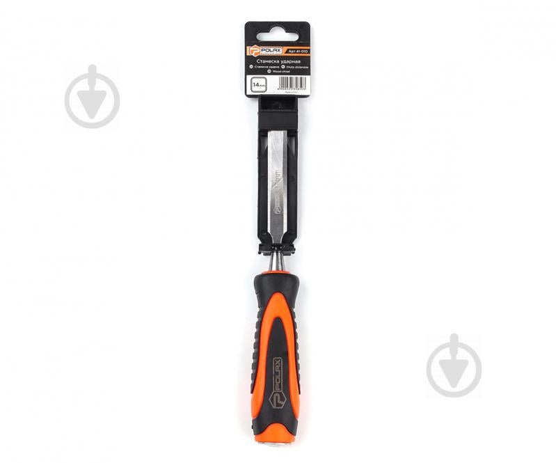 Стамеска Polax по дереву ударная 14 мм (41-010) - фото 3 Стамеска Polax по дереву ударная 14 мм (41-010) - фото 3