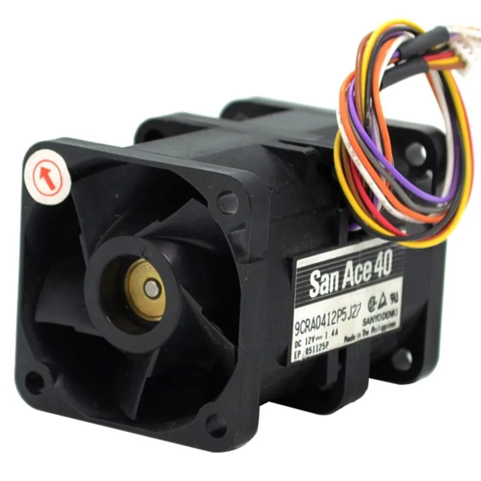 Вентилятор для сервера Sanyo San Ace 40 9CRA0412P5J27 DC 12В 1,4А (57076) - фото 2 Вентилятор для сервера Sanyo San Ace 40 9CRA0412P5J27 DC 12В 1,4А (57076) - фото 2