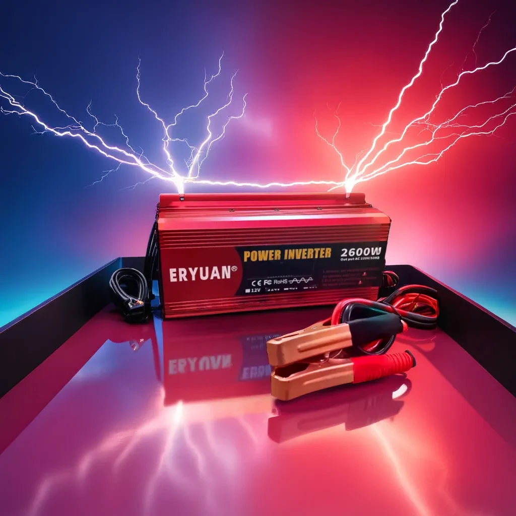 Инвертор напряжения с чистым синусом 12-220 В 2600 W (2321766662) - фото 2 Инвертор напряжения с чистым синусом 12-220 В 2600 W (2321766662) - фото 2