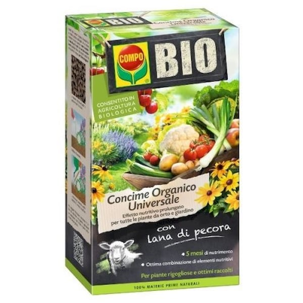 Добриво універсальне органічне Compo BIO 2 кг (3449)