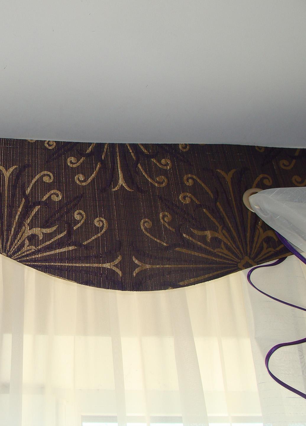 Ламбрекен жесткий Firanka Люкс 2 м Сине-золотой (4_2ж) - фото 4 Ламбрекен жесткий Firanka Люкс 2 м Сине-золотой (4_2ж) - фото 4