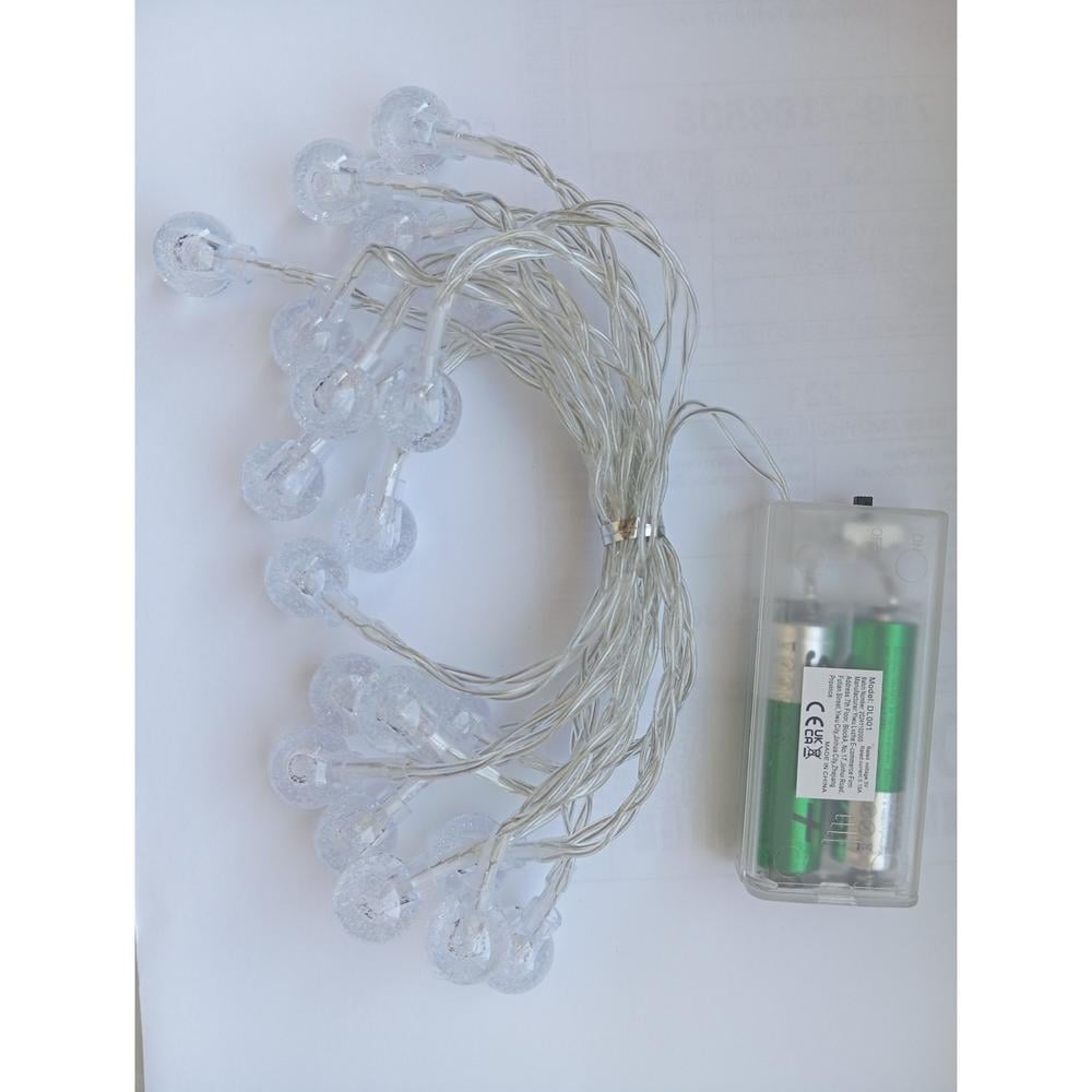 Гирлянда светодиодная в виде пузырьков 20LED 3 м (28795158) Гирлянда светодиодная в виде пузырьков 20LED 3 м (28795158)