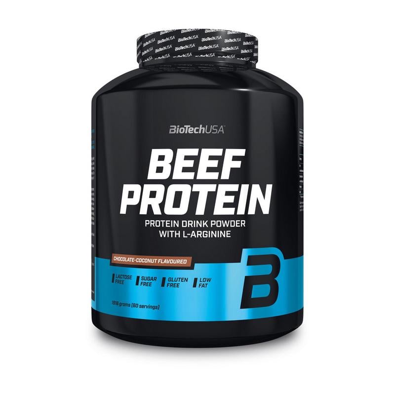 Протеин говяжий BioTech BEEF Protein 1,8 кг Ваниль/Корица