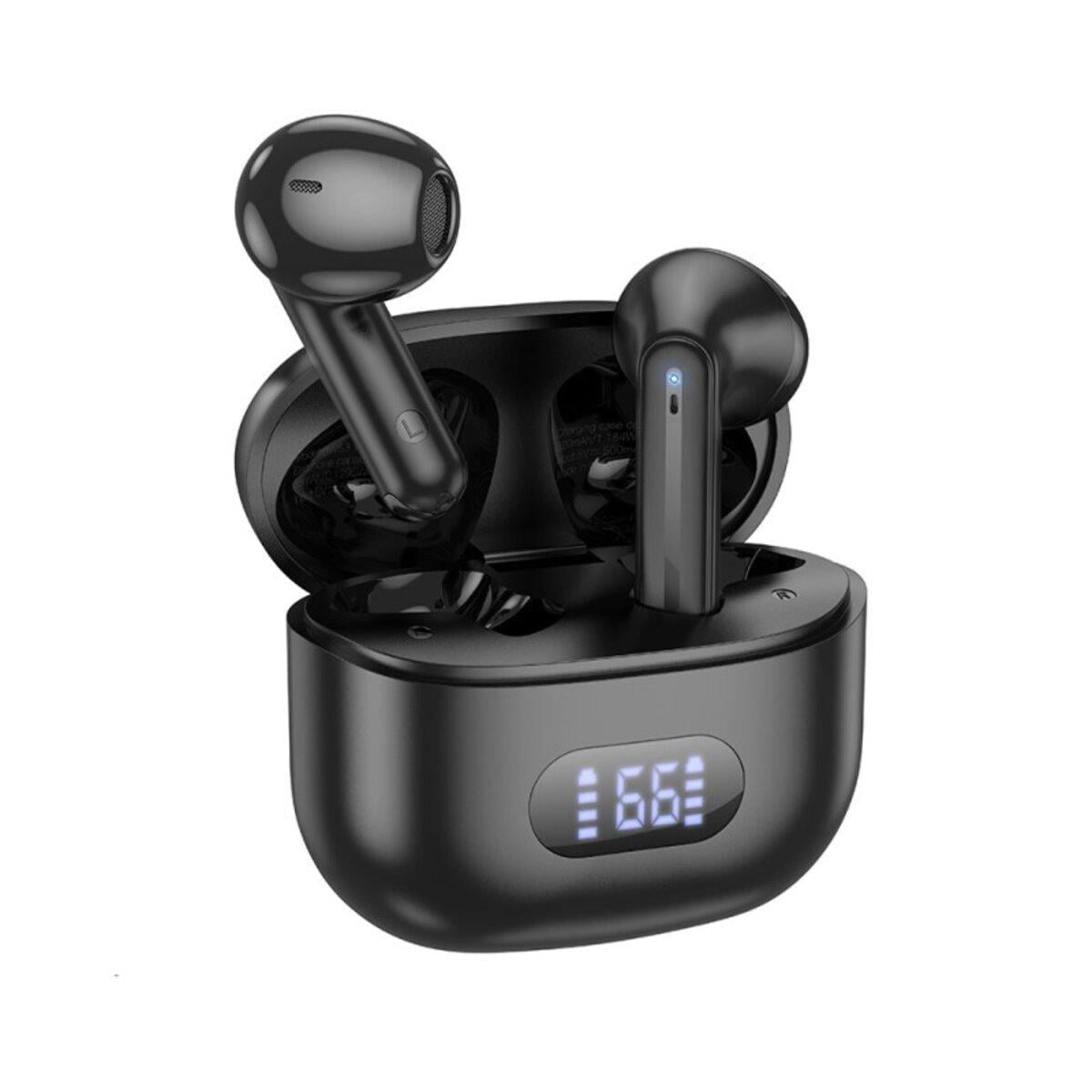 Наушники беспроводные Borofone BW53 Elegant true wireless Black (18410012)