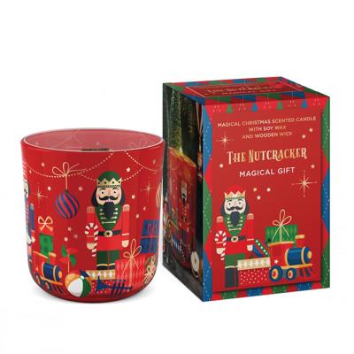 Свічка ароматична з дерев'яним гнітом The Nutcracker Magical Gift (28886) Свічка ароматична з дерев'яним гнітом The Nutcracker Magical Gift (28886)