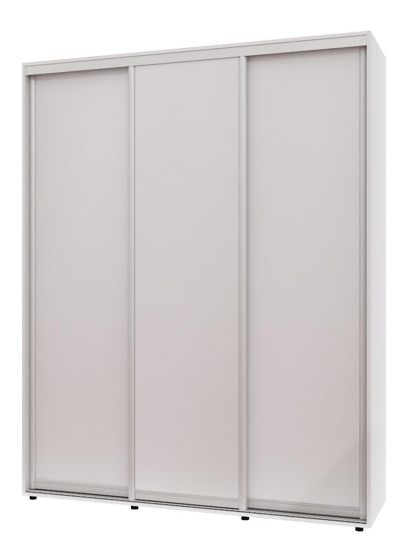 Шкаф-купе трехдверный Алекса ШК-05 ДСП 180x65x220 см Белый