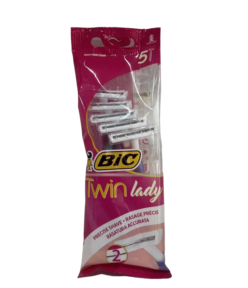 Станки для бритья BIC Twin Lady 5 шт. (5456)