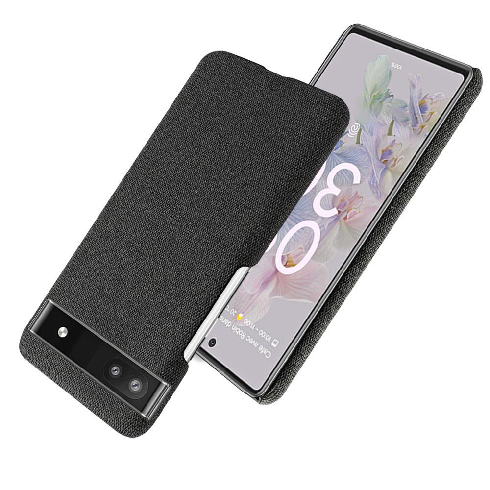 Тканевый чехол для Google Pixel 6a (черный) - фото 2