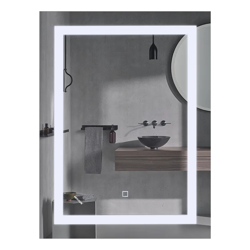 Дзеркало MIXXUS TALL MR08-80x60-REVERSE з LED Touch/Anti-fog з димером/регулюванням яскравості (MI6659)