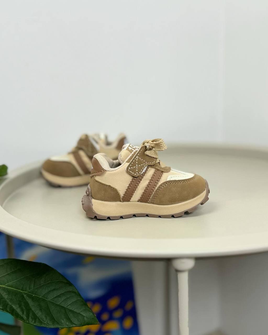 Кросівки дитячі р. 19 Бежевий (1272) - фото 5