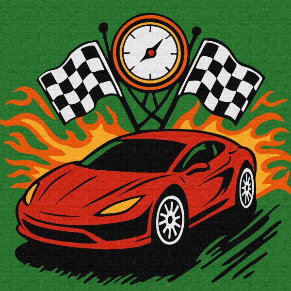 Картина за номерами Ideyka Миттєвість перемоги 25x25 см (Id-KHO1315)