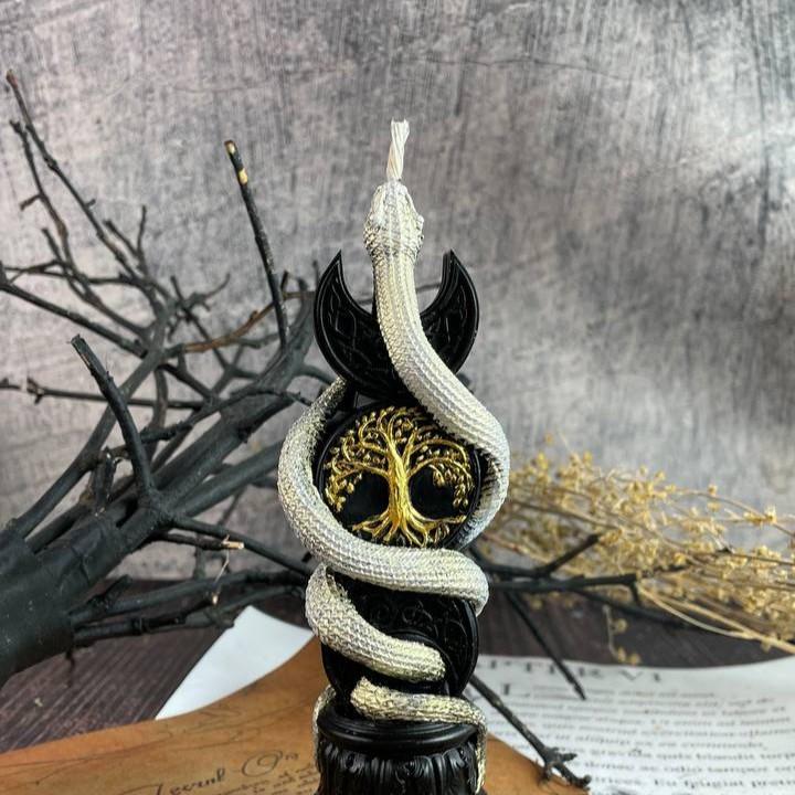 Свічка воскова Змія і Дерево життя (1494) - фото 5 Свічка воскова Змія і Дерево життя (1494) - фото 5