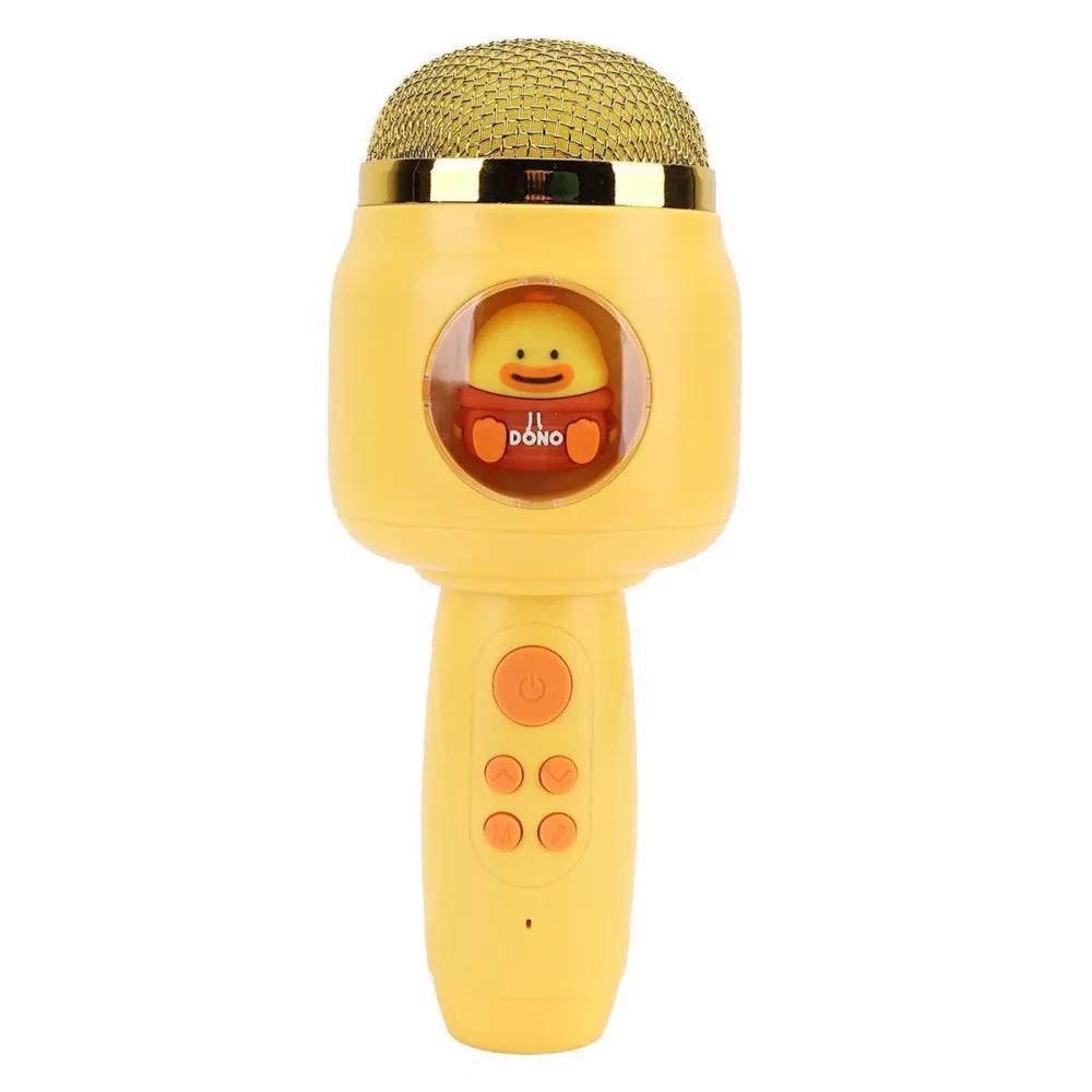 Мікрофон-караоке для дітей Animals 5 Вт Yellow (619973)