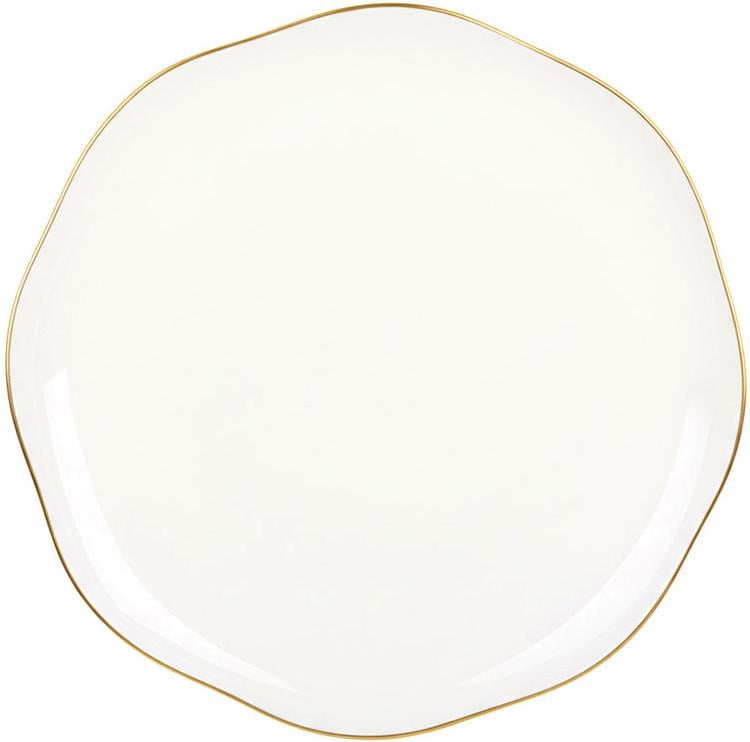 Набір тарілок Elegance Gold 6 шт. 20,5 см
