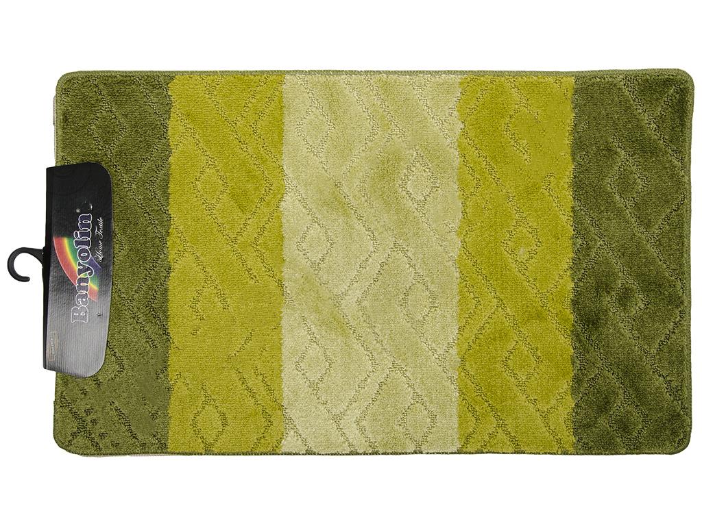 Комплект ковриков в ванную Banyolin SILVER (MUP-32023-GREEN)