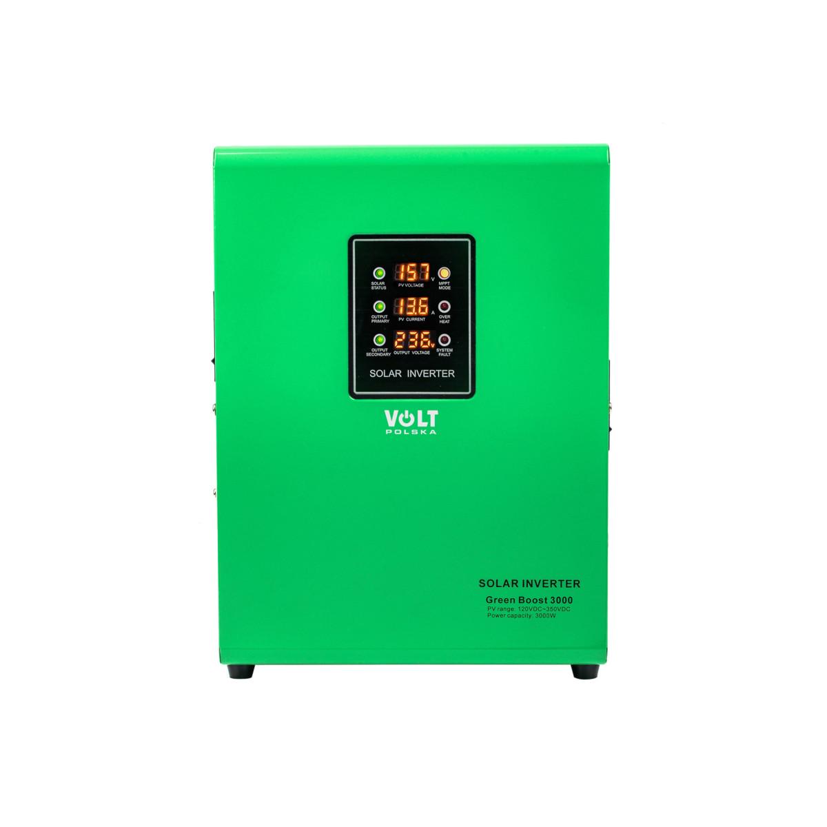 Инвертор солнечный Volt Polska GREEN BOOST 3000 120-350 В постоянного тока (3SR3000001)