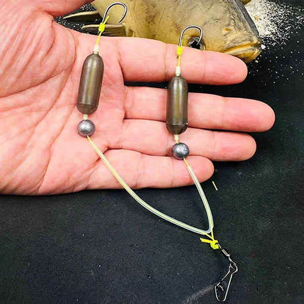 Донные монтажи на два крючка №9 60 мм 2 шт. (Y02300-2) - фото 2 Донные монтажи на два крючка №9 60 мм 2 шт. (Y02300-2) - фото 2