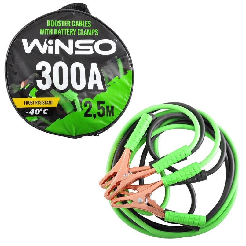 Провода-прикуриватели Winso 300 А 2,5 м (138310)