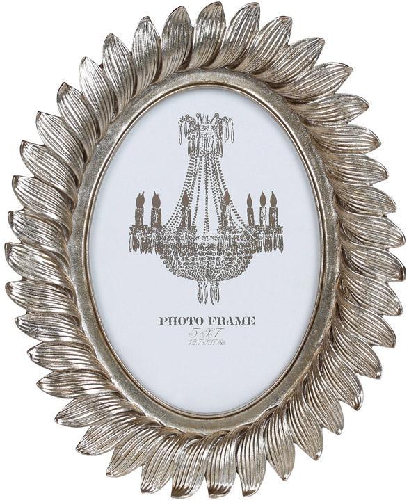Фоторамка Лепестки 13х18 см состаренное Серебристый