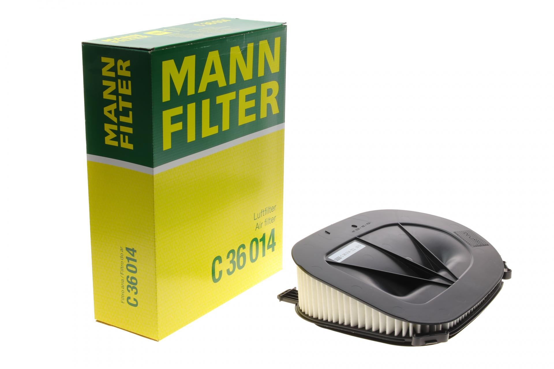 Фильтр воздушный Mann-Filter для BMW X3 F25/X5 E70/F15 2,0d N47/3,0d N57 10-17/X6 E71 3,0d N57 10-14 (C 36 014)