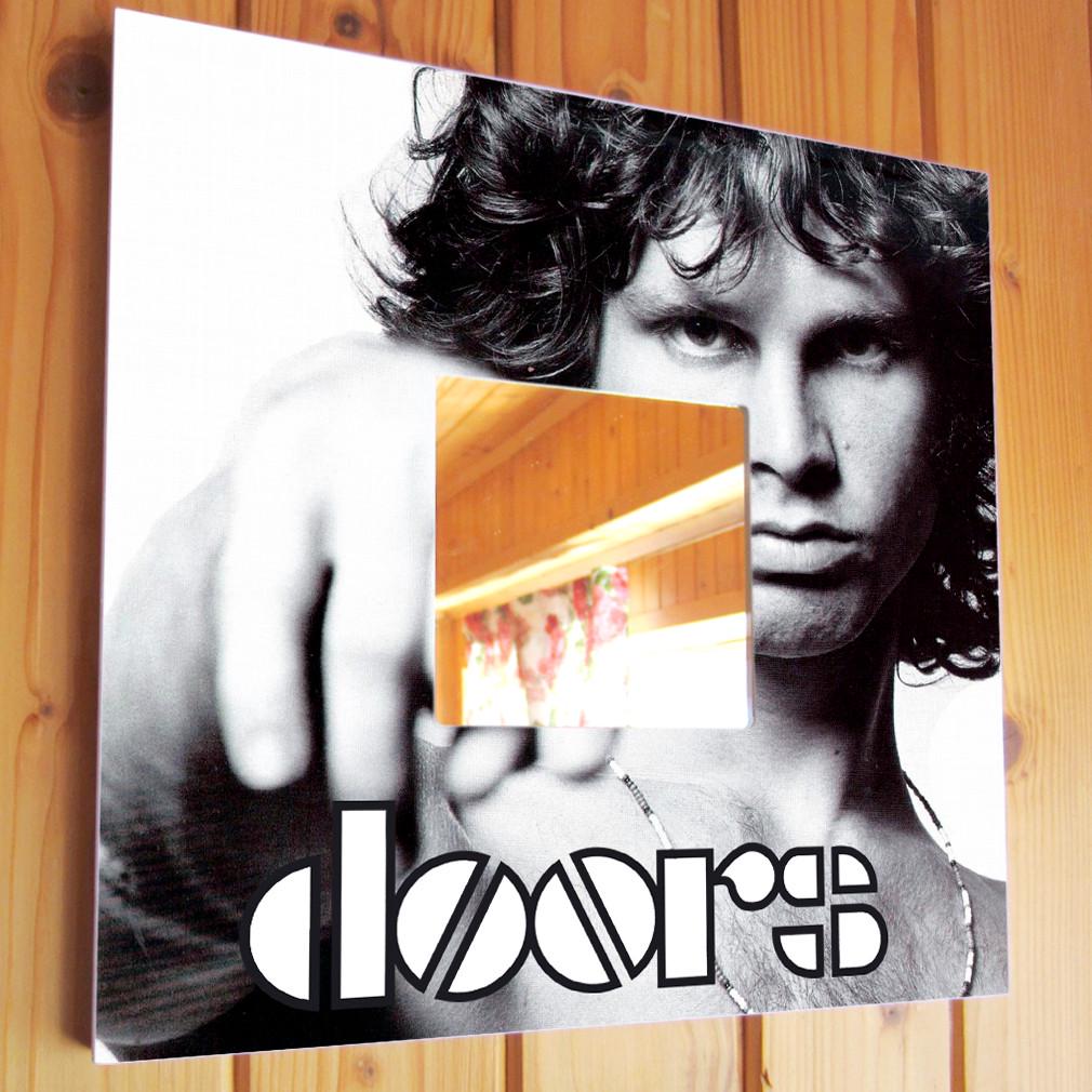 Зеркало настенное The Doors Джим Моррисон 260х260 мм (M00872)