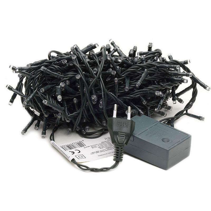 Гирлянда новогодняя LED 300 лампочек 13 м Белый (1000158-Black-0) Гирлянда новогодняя LED 300 лампочек 13 м Белый (1000158-Black-0)