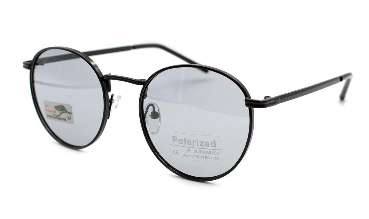 Окуляри сонцезахисні темні фотохром 06003 с4 polarized Grey (01957)