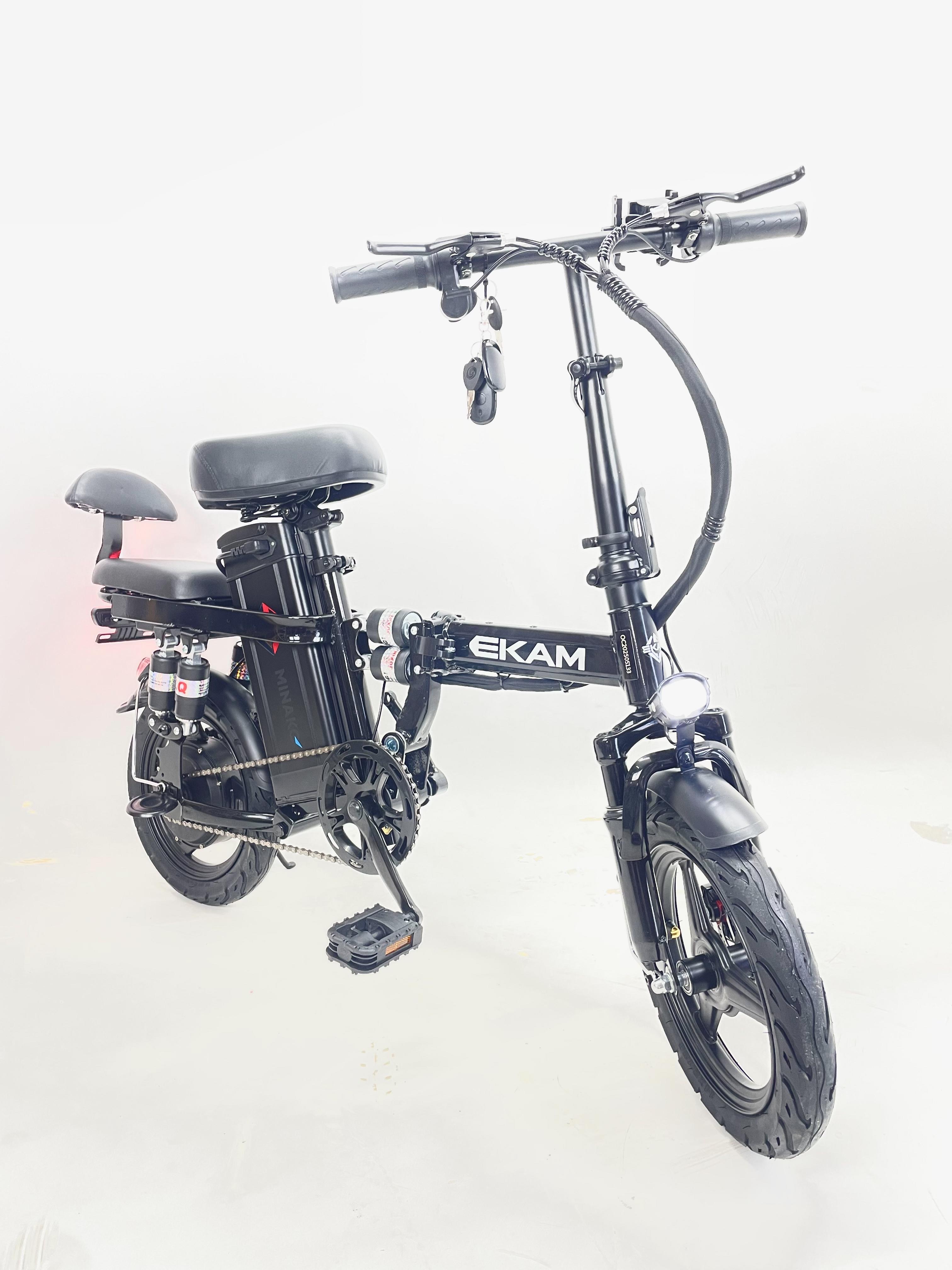 Электровелосипед MINAKO mini Ekam 14" 1000W 48V 21Ah задний привод