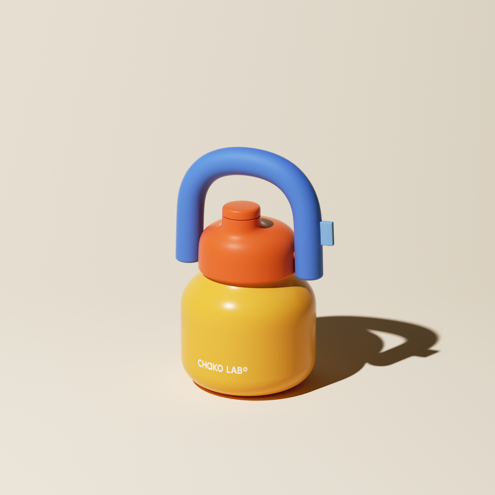 Термобутылка Chako Lab LinLin Pot Lemon 1000 мл Желтый (46354590662877)