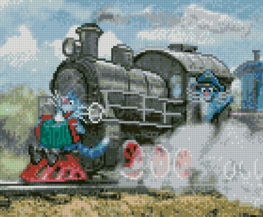 Алмазная мозаика Strateg Навстречу приключениям 30х40 см (HX081)