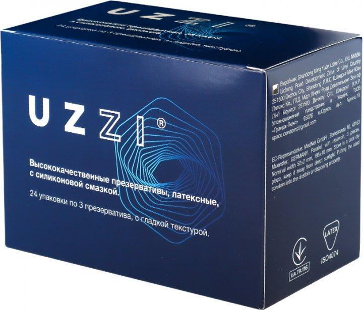 Презервативи для УЗД Uzzi plai з силіконовою змазкою 72 шт. (000005940)