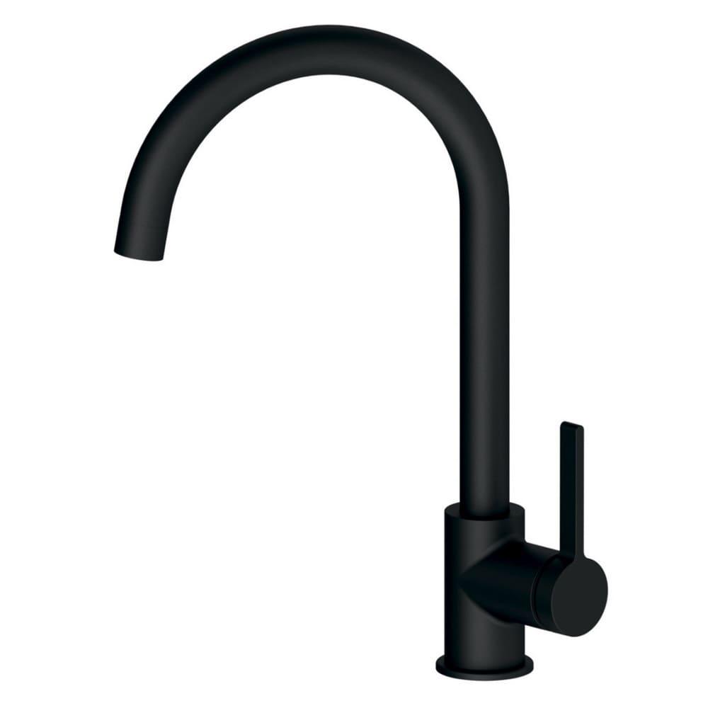 Змішувач для кухні VOLLE MORA 1537.110104 одноважільний Чорний (170825) Змішувач для кухні VOLLE MORA 1537.110104 одноважільний Чорний (170825)