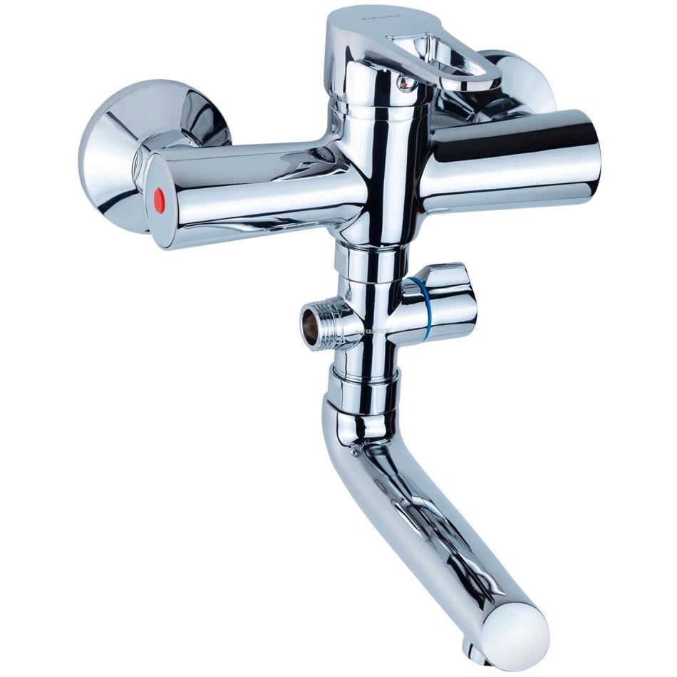 Смеситель для ванны AQUATICA HL-3C130C 9734210 однорычажный Хром (222491)