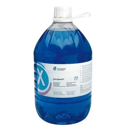 Ополіскувач рота Miradent Paroguard із хлоргексидином 0,20% 5 л (1872)