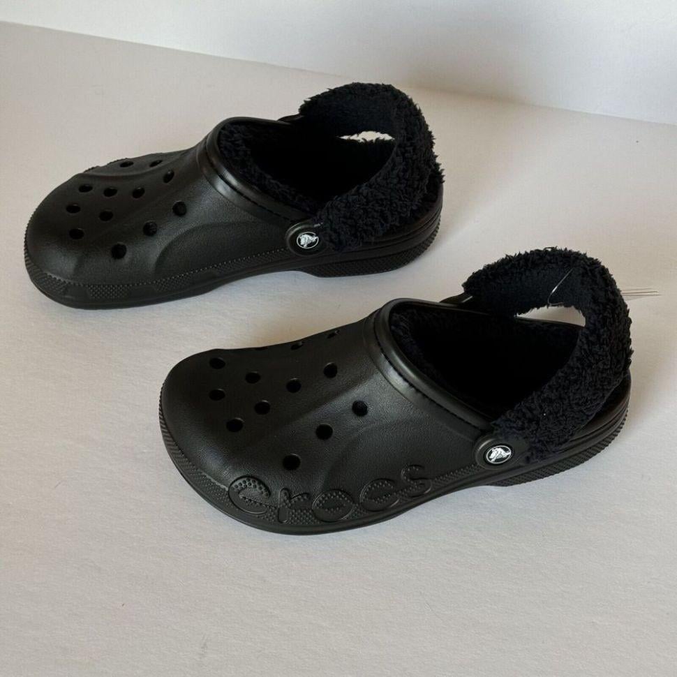 Сабо чоловічі Бая теплі Crocs Baya Lined Clog Black Чорний (27632) Сабо чоловічі Бая теплі Crocs Baya Lined Clog Black Чорний (27632)