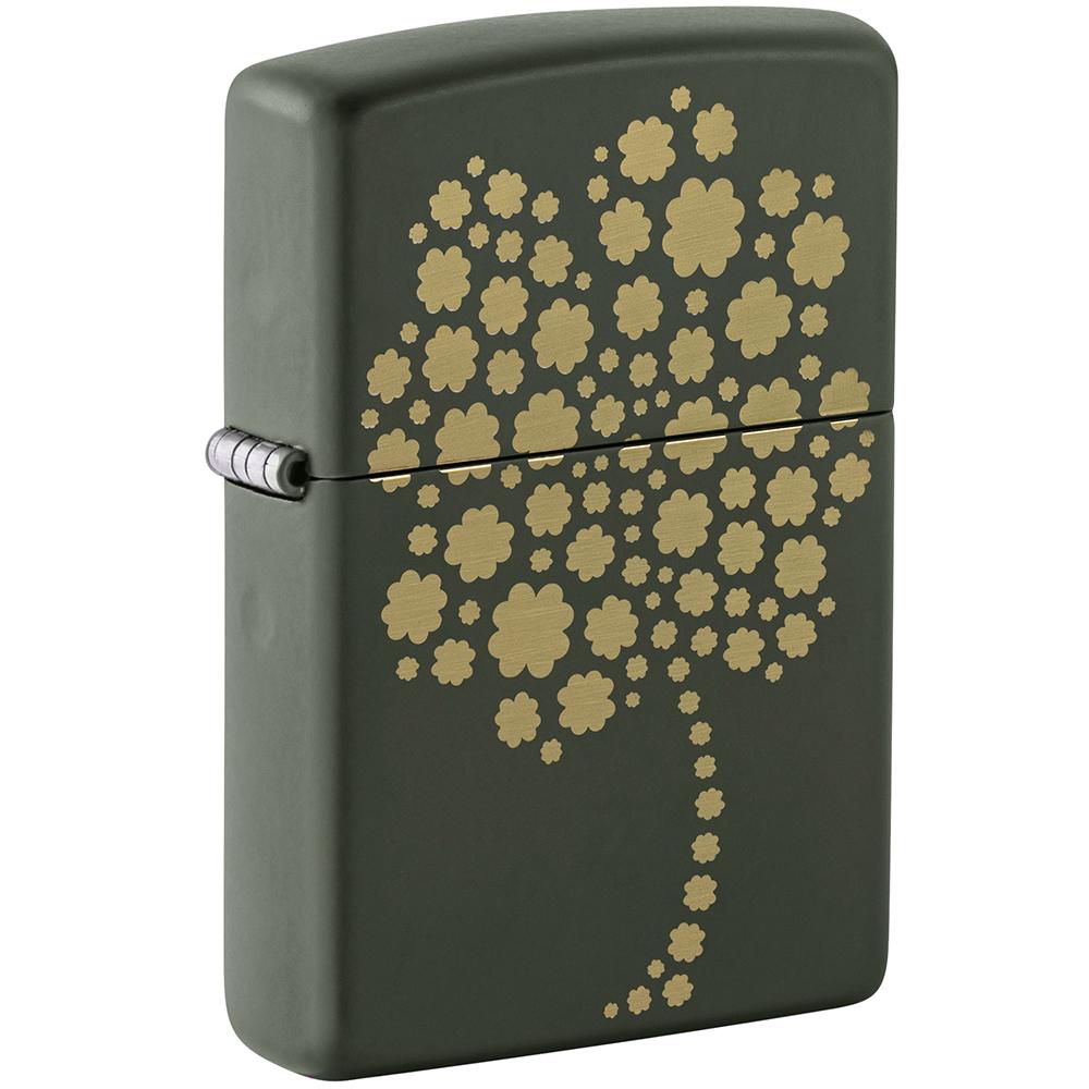 Зажигалка ZIPPO 221 2022PFF Four Leaf Clover Design (48501)