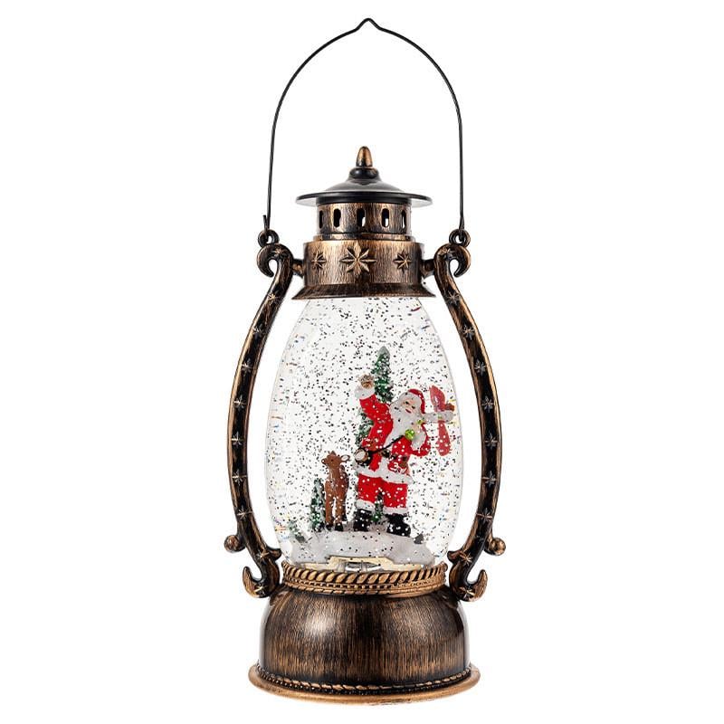 Новогодний декоративный фонарь Lesko 3283093 Санта с Оленем подвесной 13,5х11х26 см (24366879) Новогодний декоративный фонарь Lesko 3283093 Санта с Оленем подвесной 13,5х11х26 см (24366879)