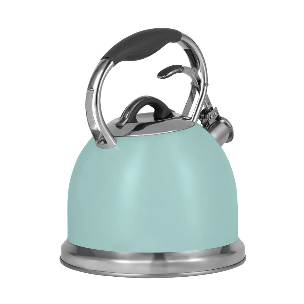 Чайник ретро Vintage Cuisine зі свистком М'ятний - фото 3