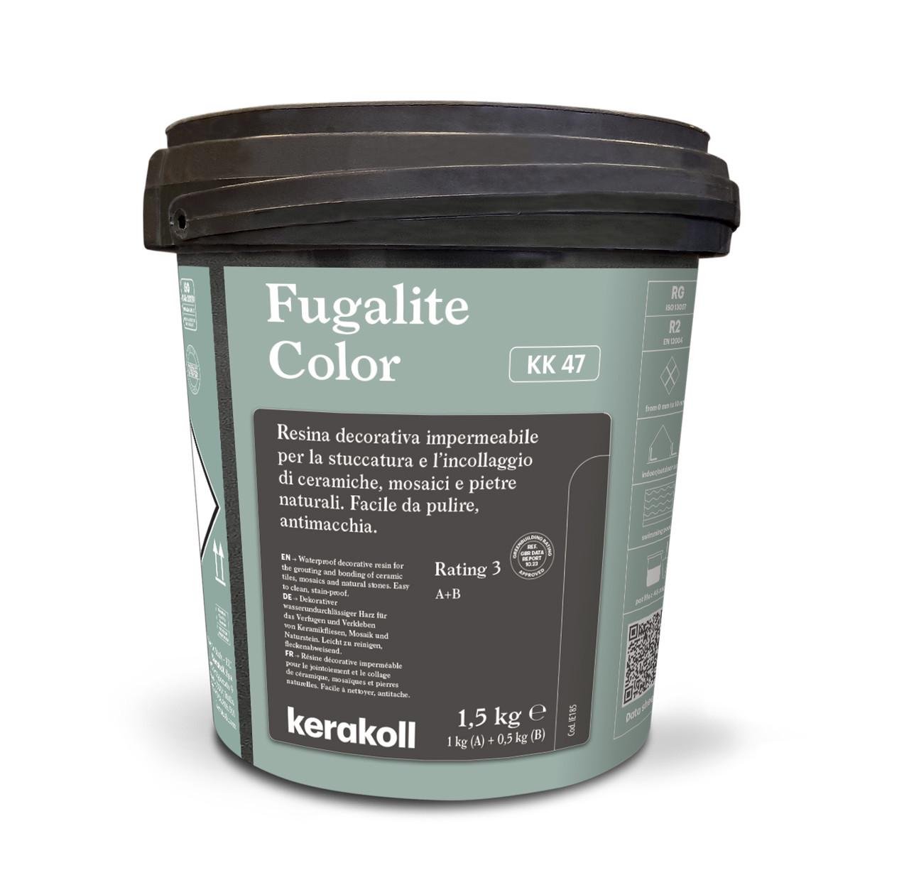 Затирка епоксидна Kerakoll Fugalite Color 1,5 кг  М'ятний (KK47)