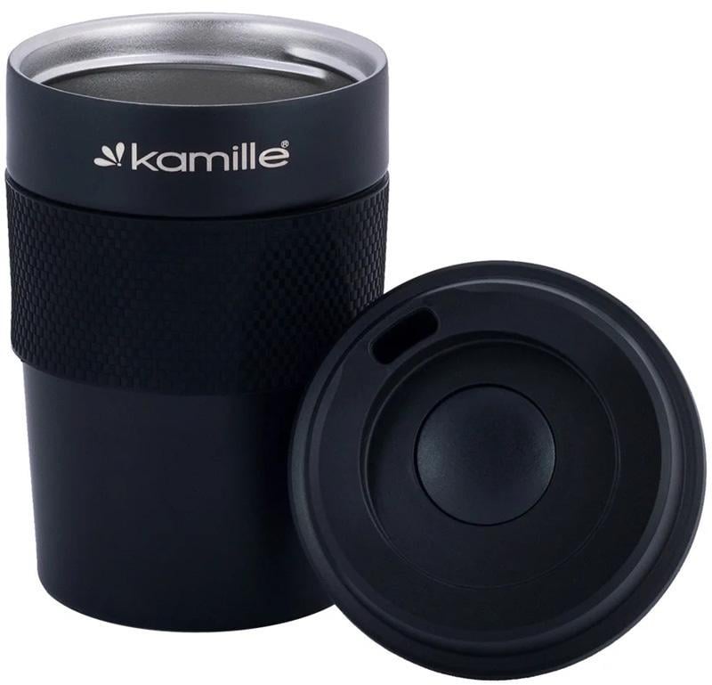 Термос Kamille Felice с TPR вставкой 360 мл - фото 4 Термос Kamille Felice с TPR вставкой 360 мл - фото 4