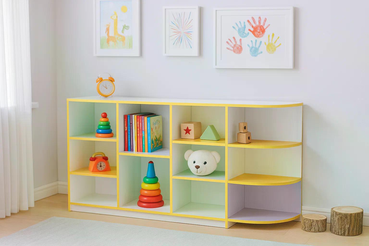 Стеллаж для игрушек Муравейка для детского сада - фото 2