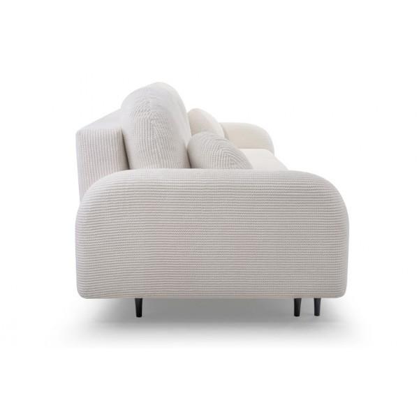 Диван раскладной Perfect Home Cloud натуральное дерево ДСП/ткань Elma 04 Белый (49491) - фото 4 Диван раскладной Perfect Home Cloud натуральное дерево ДСП/ткань Elma 04 Белый (49491) - фото 4