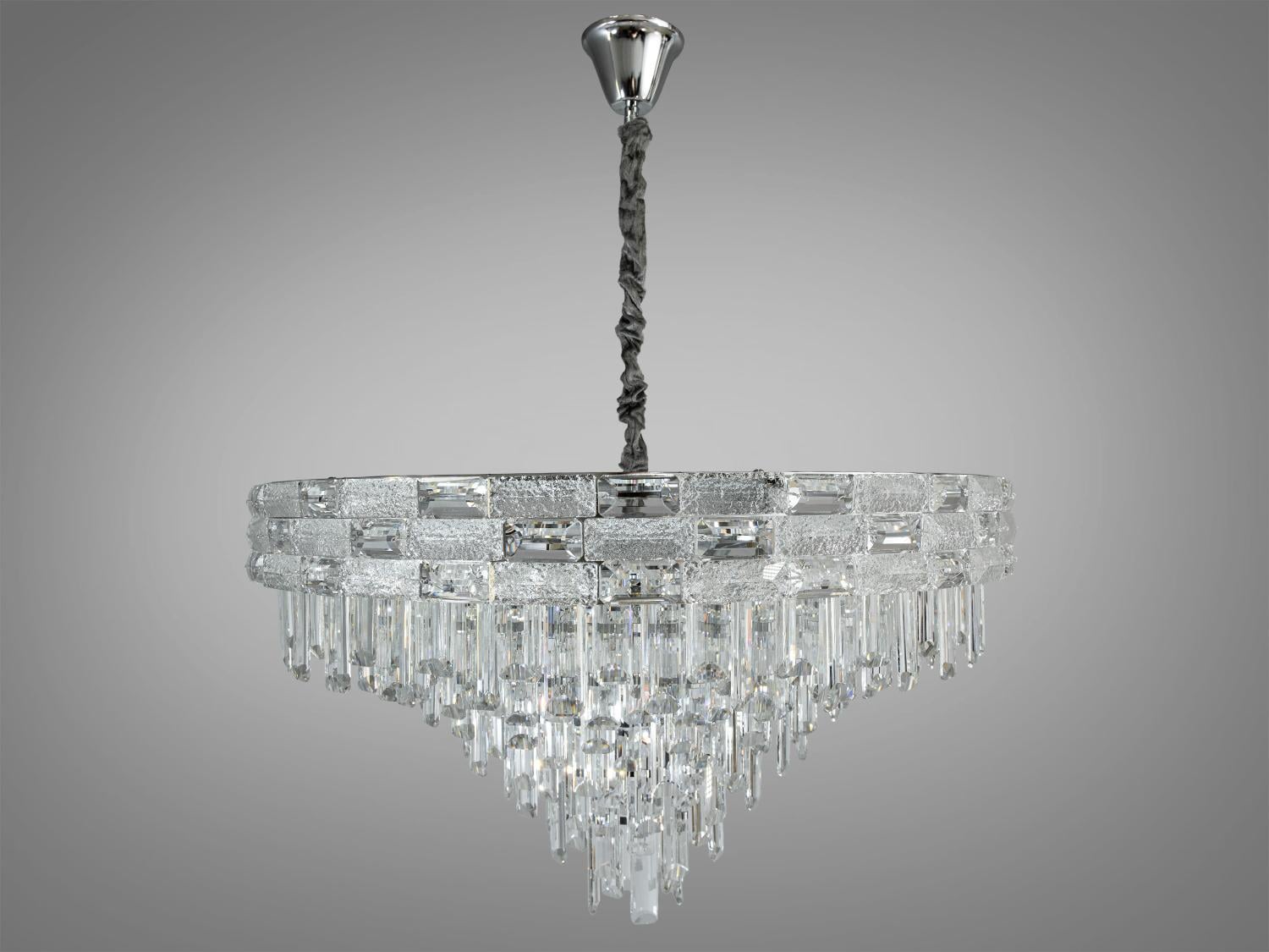 Люстра хрустальная Diasha 9085-800CH Хром