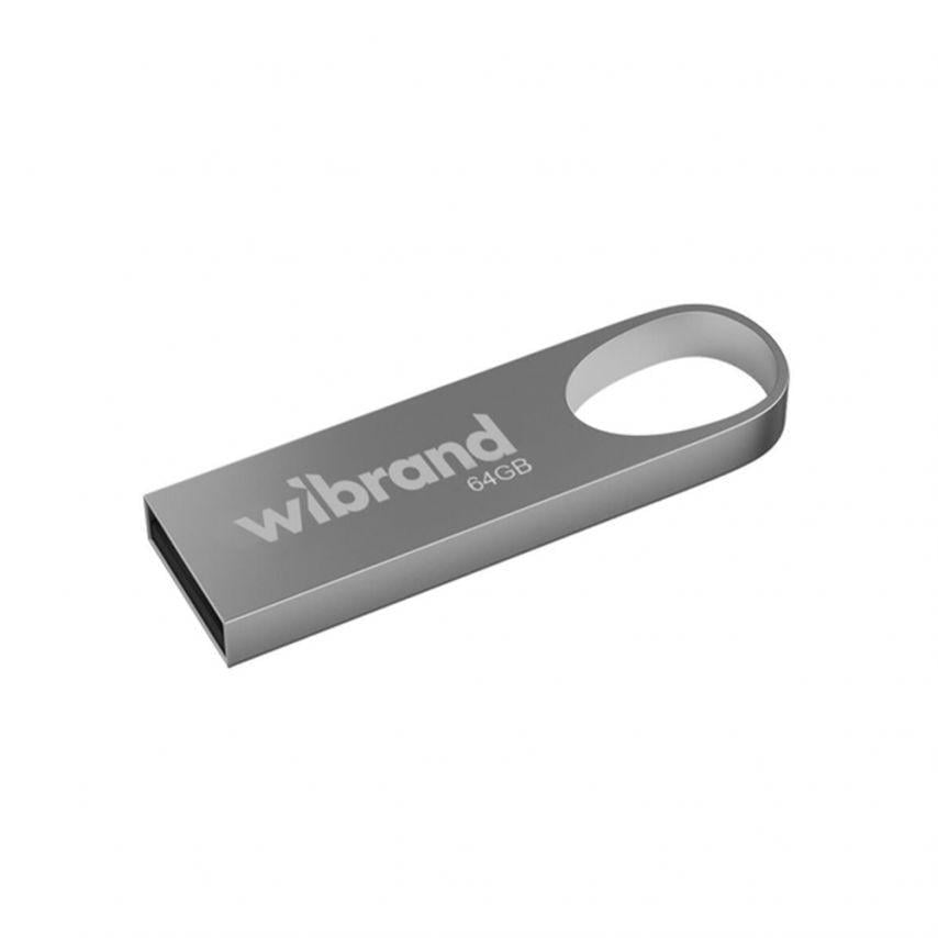 Флеш-пам'ять USB Wibrand Irbis 64GB USB 2.0 Silver